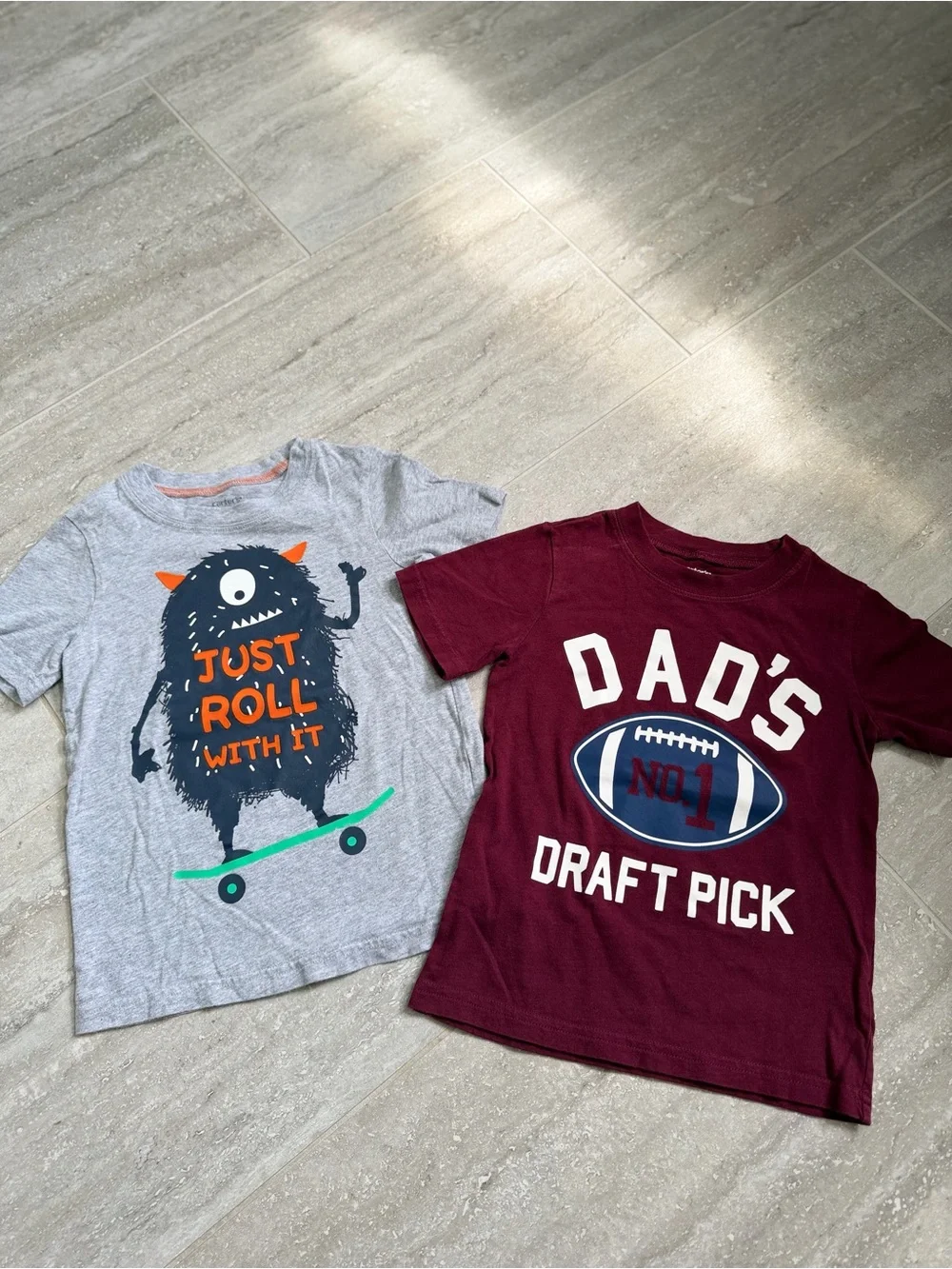 Carter’s Boys 4T T Shirt Lot Graphic Tees O’Neill Football Skateboard Surf 4 Pc